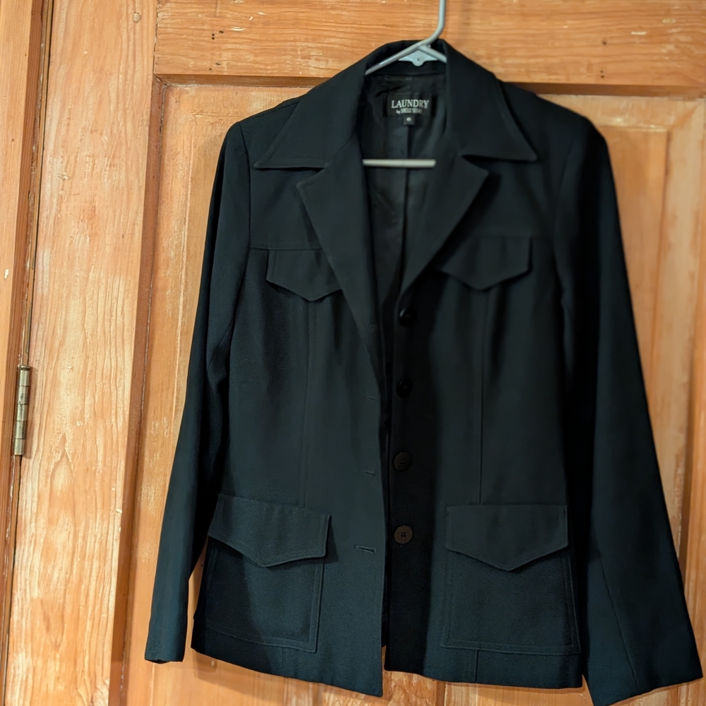 Laundry By Shelli Segal Women's Elegant Black Blazer